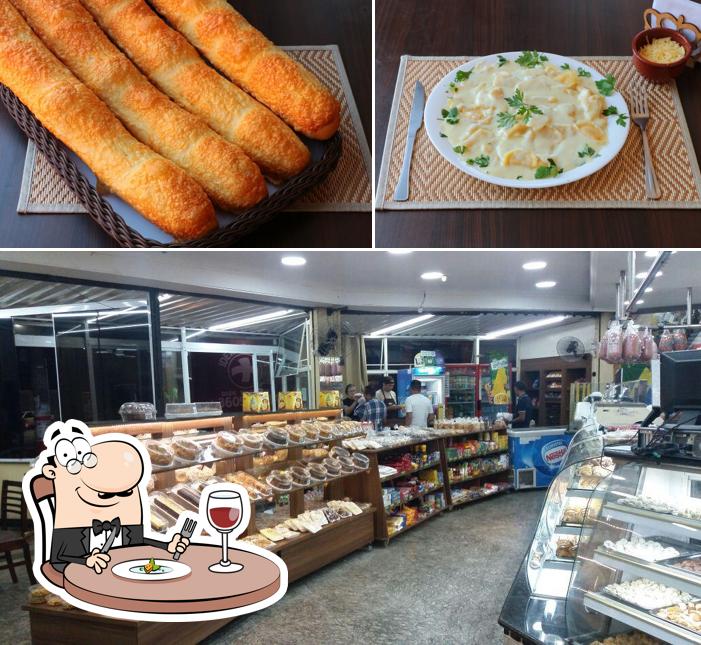 A Padaria Bella Brasileira se destaca pelo comida e interior