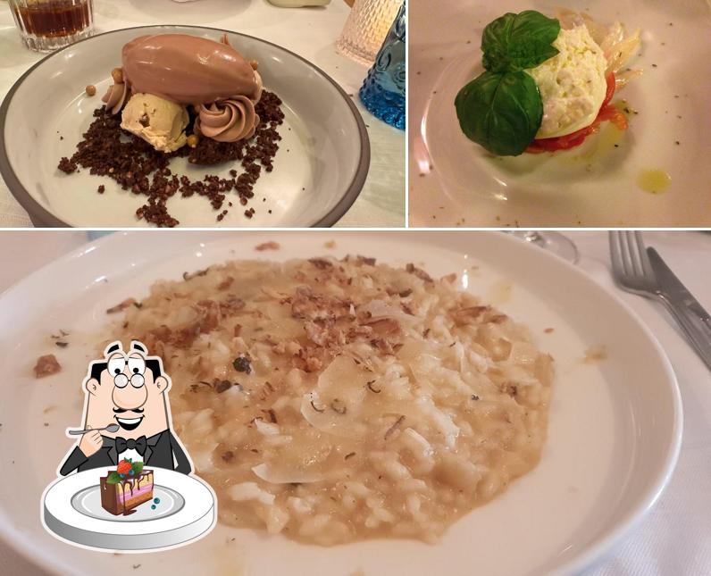 Torta al cioccolato al Osteria della Vittoria