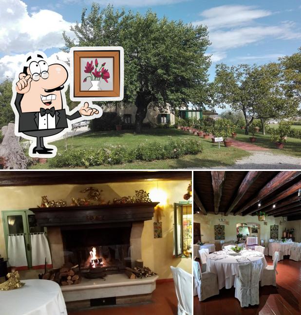 Dai un’occhiata alla immagine che mostra la interni e esterno di Ristorante Verdegaio