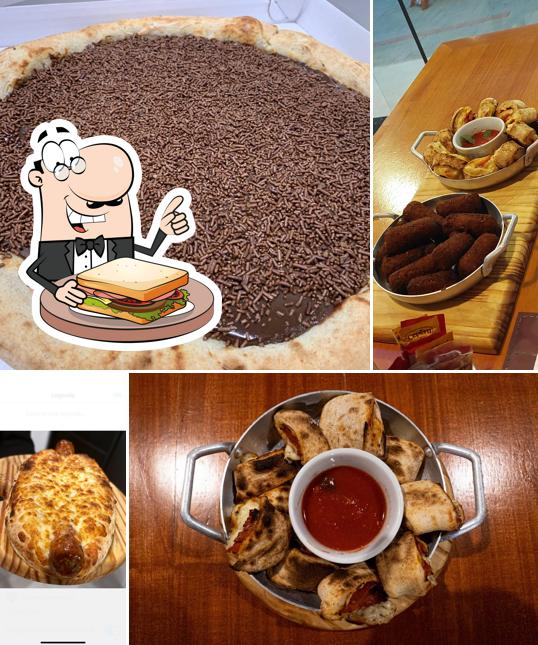 Sanduíches de queijo grelhado em Seo Mesquita Pizza e Bar Urbanova