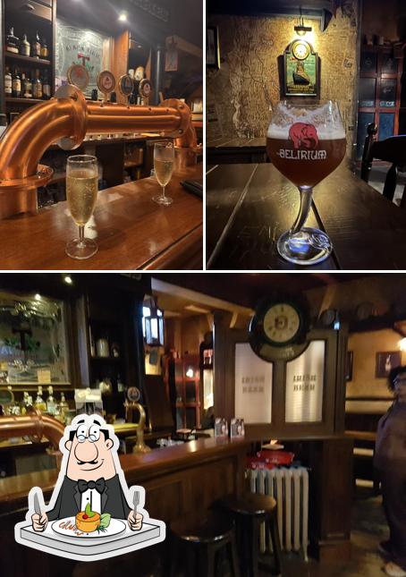 Cibo al The Black Tulip Irish Pub