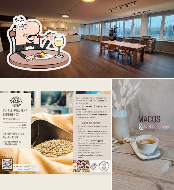 Questa è la foto che mostra la cibo e interni di Macos Coffee Crafters GmbH