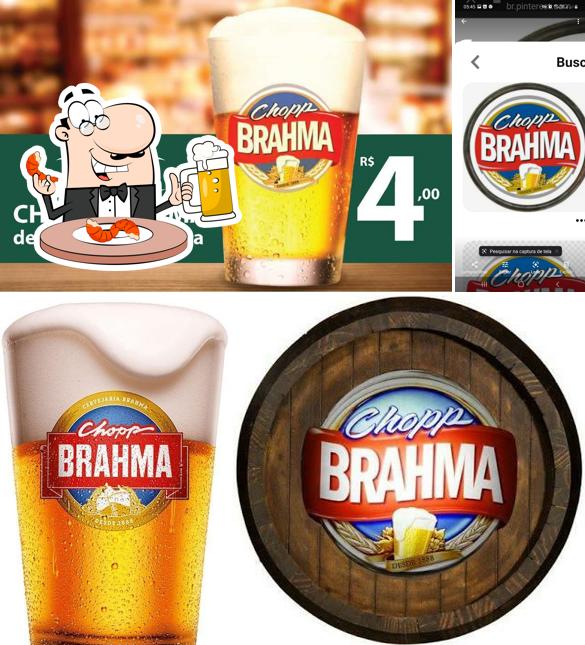 chopp brahma Express Bar do Uique