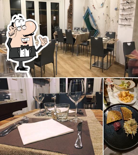 Gli interni di Oltre il Gusto