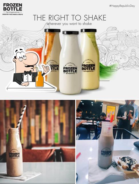 Enjoy a drink at Triqle