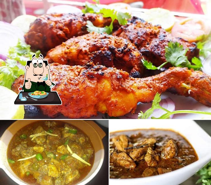 Food at Mughal Restaurant