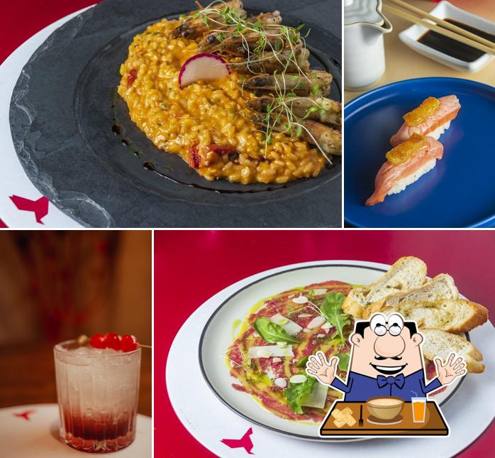 Mousse de chocolate em Aka Restaurante