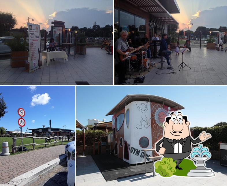 Gli esterni di McDonald's Roma Parchi Colombo