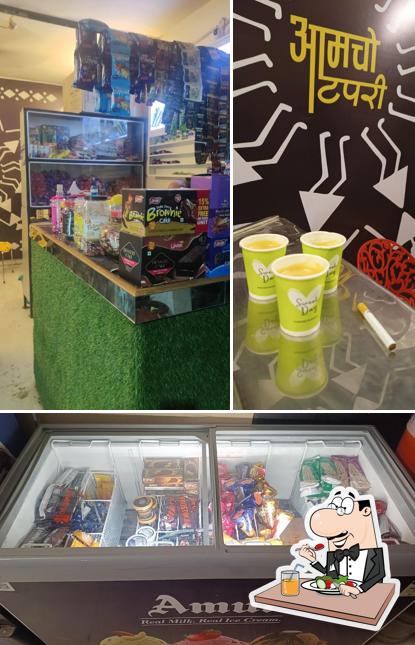 The restaurant's food and interior