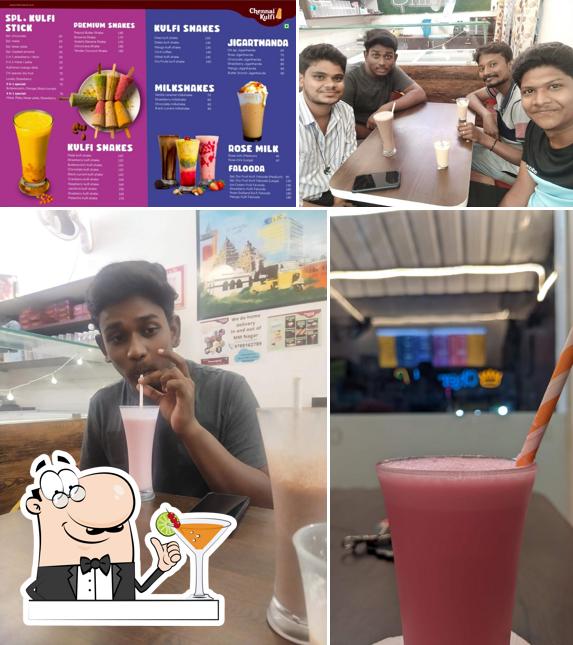 Chennai kulfi Maraimalai nagar is distinguished by drink and interior