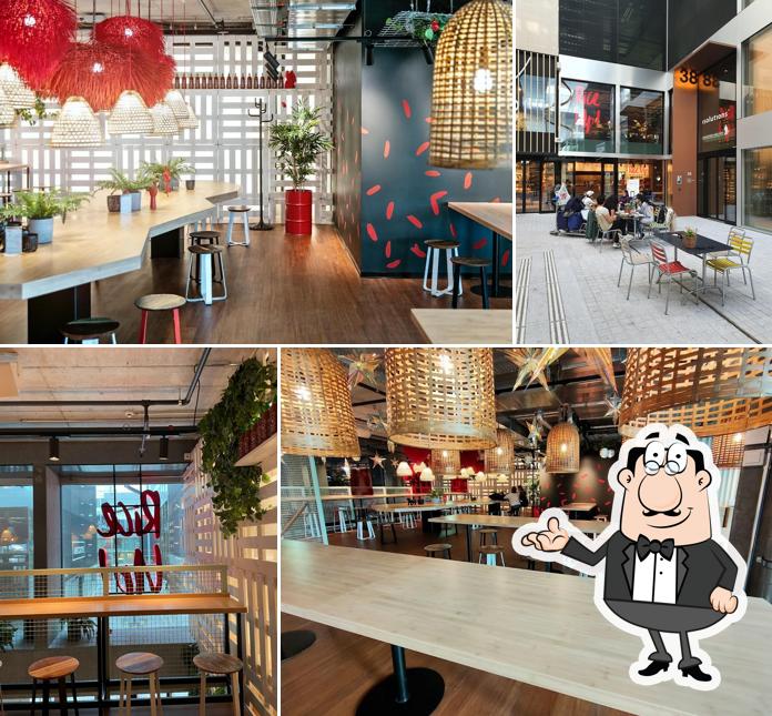 Gli interni di Rice Up! The Circle