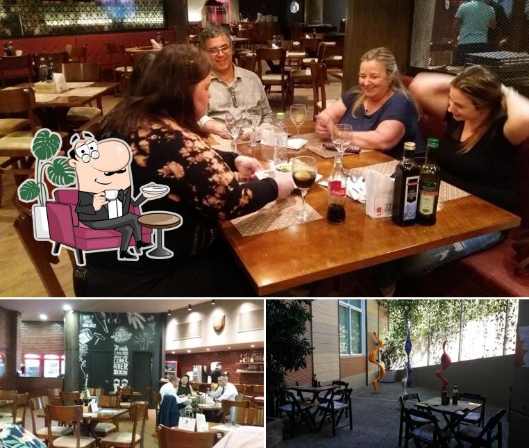 O interior do Santo Garden