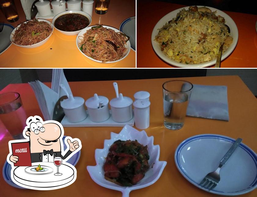 Food at The Majestic Restaurant