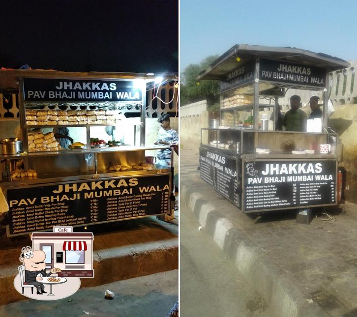 The exterior of Jhakkas Pav Bhaji