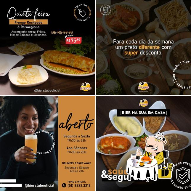 Comida em Bier Stube