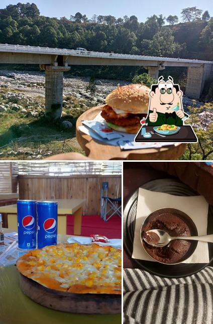 Food at The Mumm's café