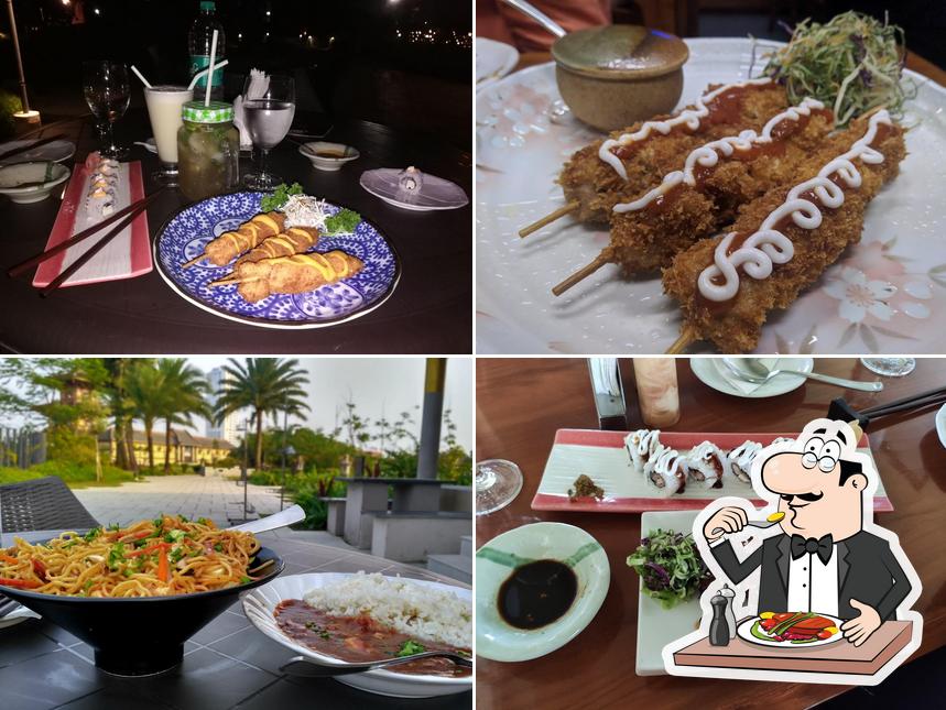 Meals at Japanese Garden Restaurant