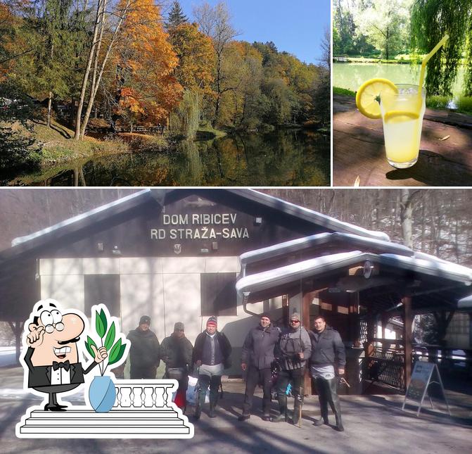 La foto di esterno e bevanda da Štirje ribniki