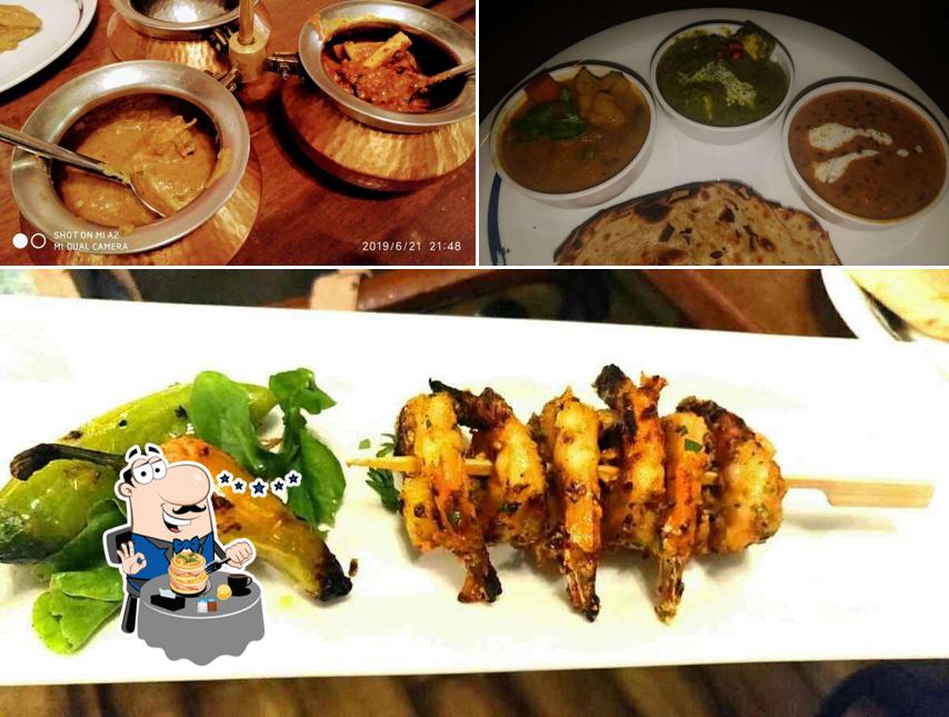 Food at The Great Kabab Factory