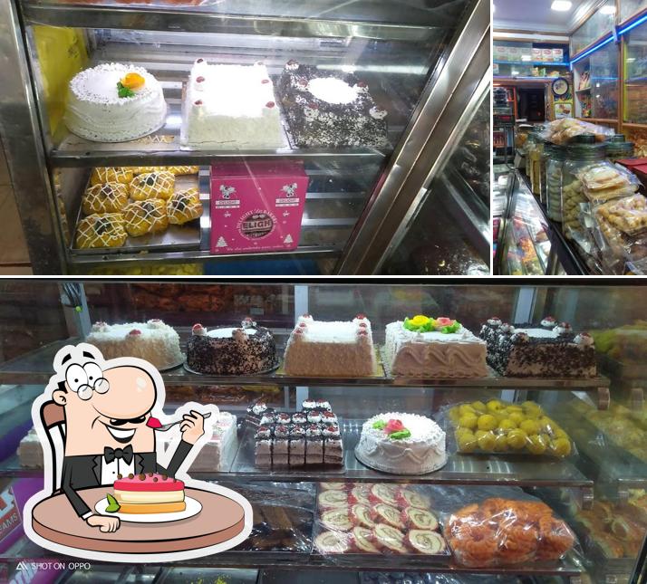 Delight Bakery offers a selection of desserts