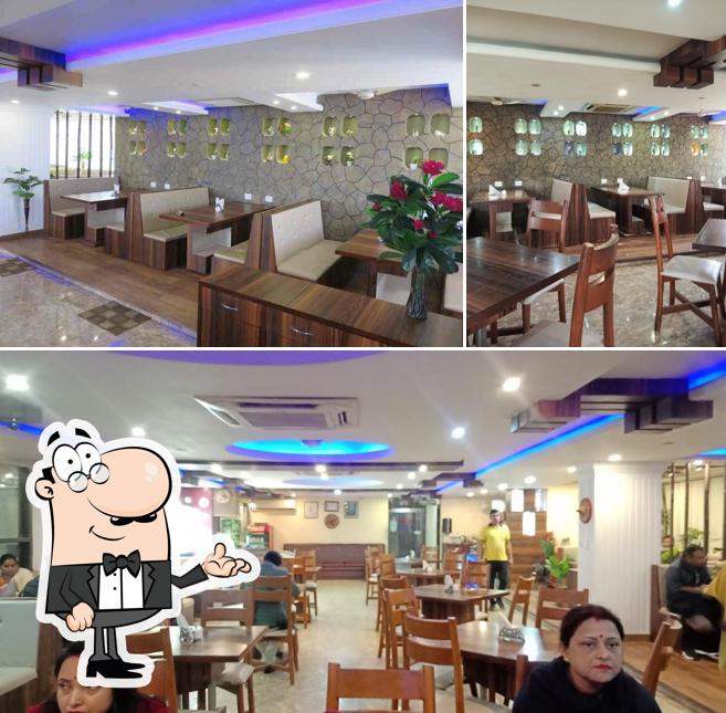 The interior of Kasturi Restaurant (Dhakai Bengali Cuisine)