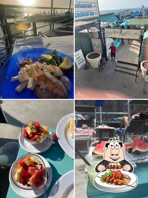 Creme brulee al Marameo Beach Club