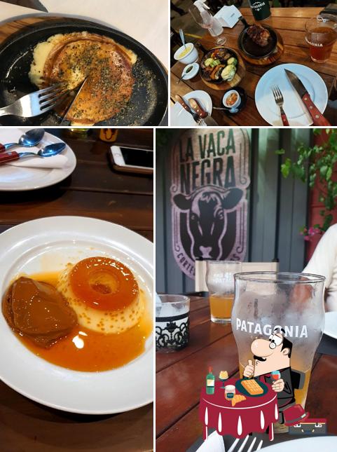 La Vaca Negra - Cortes Argentinos - Parrilla oferece uma gama de pratos doces