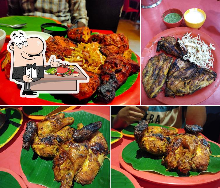 Get seafood at Kokkarakko - opposite to KFC Perundurai Road