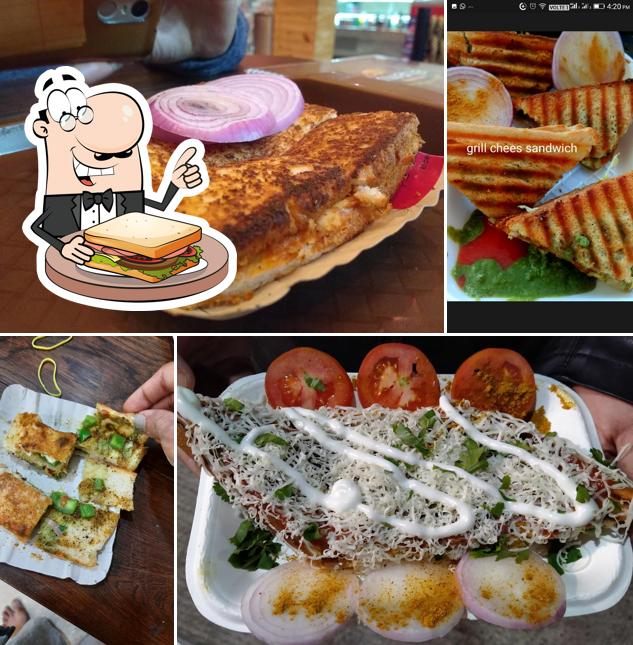 Grilled cheese sandwich at Shree Sanwariya Sandwich Center (UshaNagar Chowpatty)