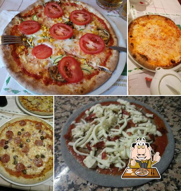 Ordina tra le molte varianti di pizza