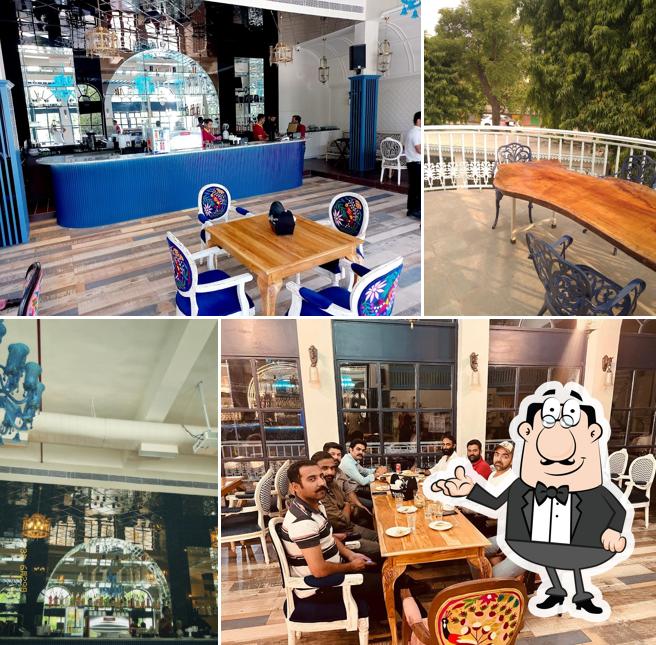 The interior of Mocha Udaipur