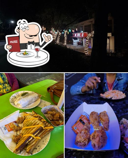 This is the photo depicting food and exterior at RFC