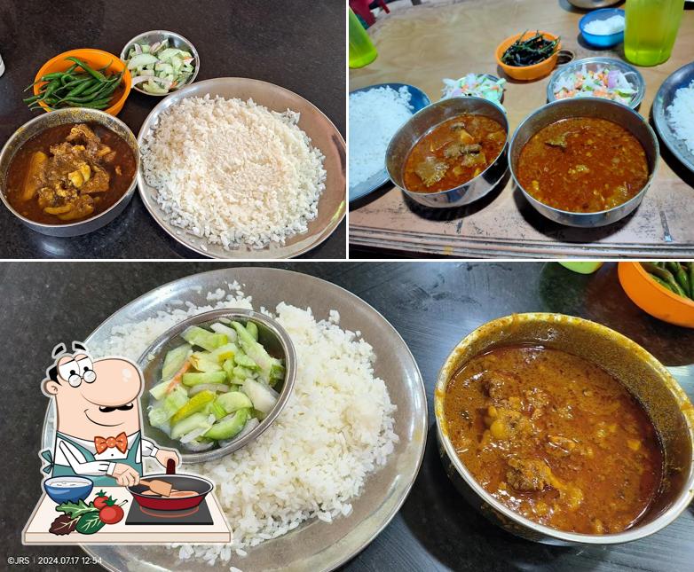 Chicken curry at Kishore Bhaina Mutton