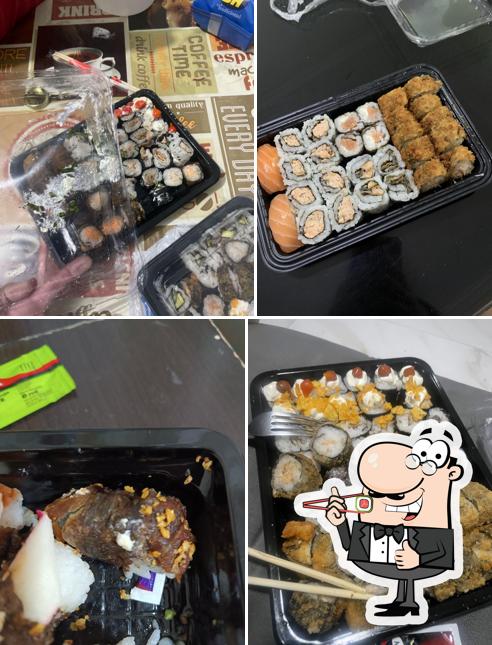 Experimente diversas opções de sushi