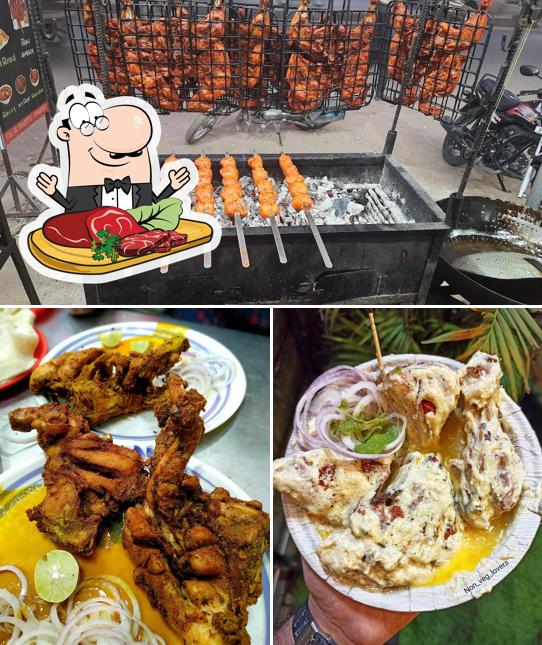 Al Noor Takeaway serves meat dishes