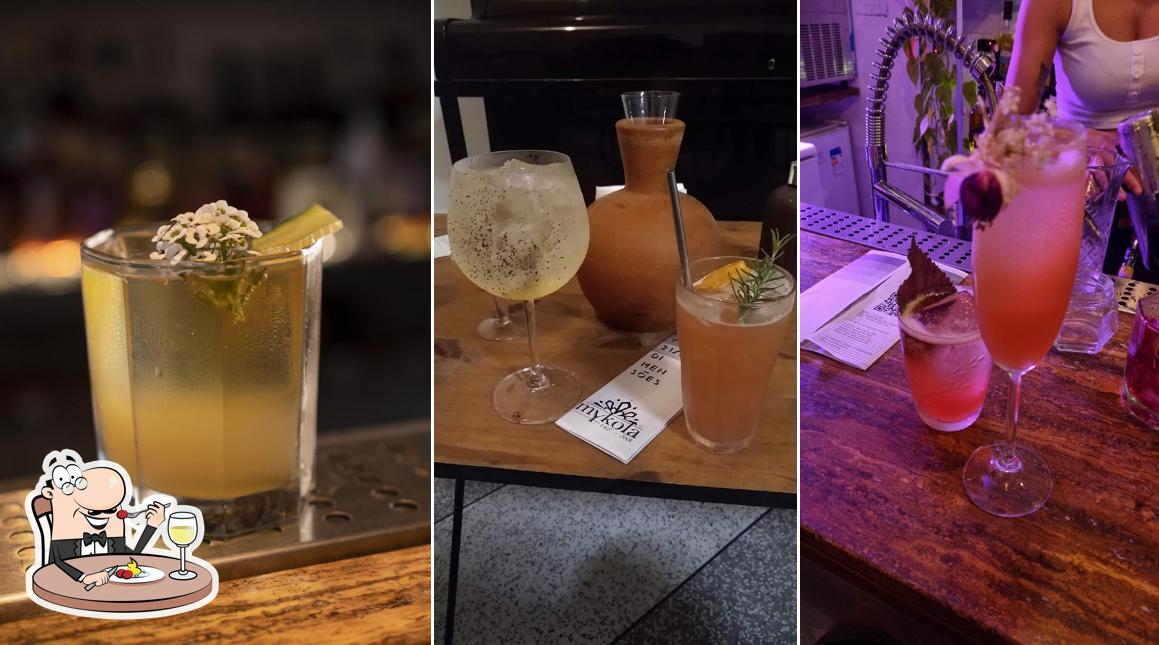 Mousse de chocolate em Mykola Lab Bar