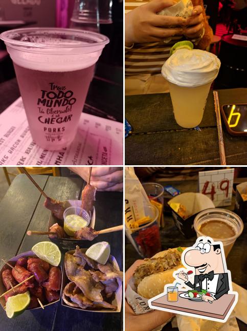 Comida em Porks Itajai