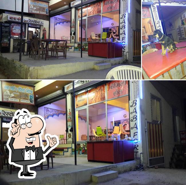 The interior of Baba fort the family restaurent & room's