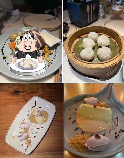 Dumplings at Yakii Asian Restaurant Sushi Dimsums Cocktails Brunch