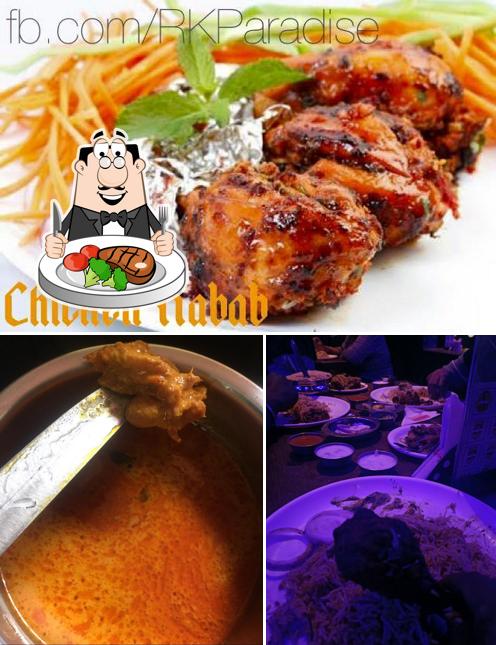 Pick meat meals at RK Paradise