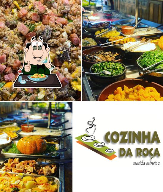 Comida em Cozinha da Roça