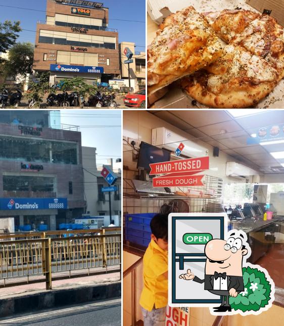 The exterior of Domino's Pizza Vidya Nagar, Bhopal