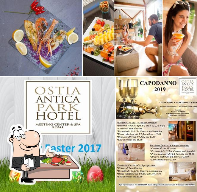 Ordina la cucina di mare a Ostia Antica Park Hotel Meeting Center & Spa