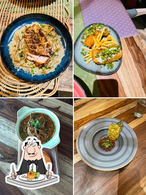 Food at Purple Basil