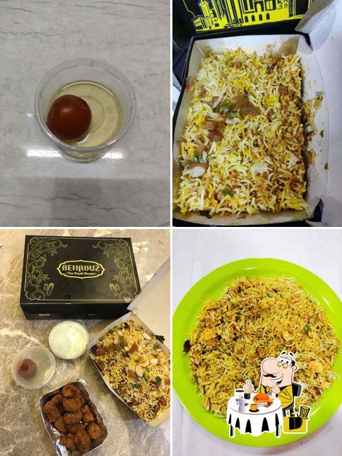 Chocolate mousse at Behrouz Biryani Vrundavan Heights