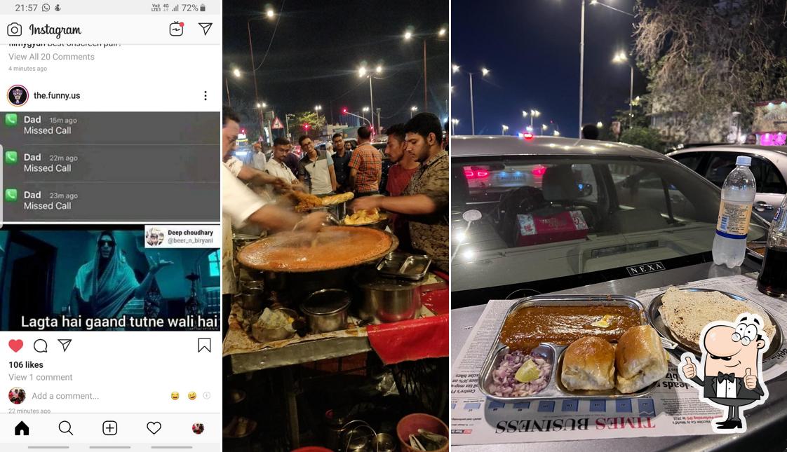 Here's a pic of Solly Pav Bhaji