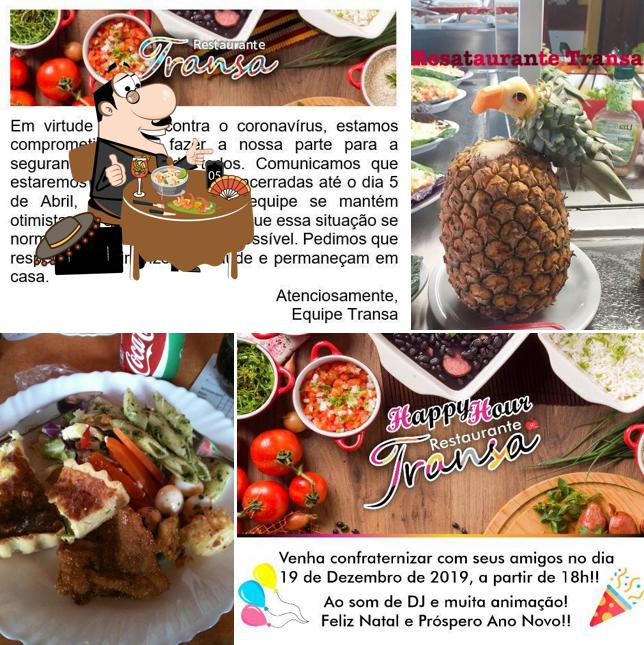 Comida em Restaurante Transa