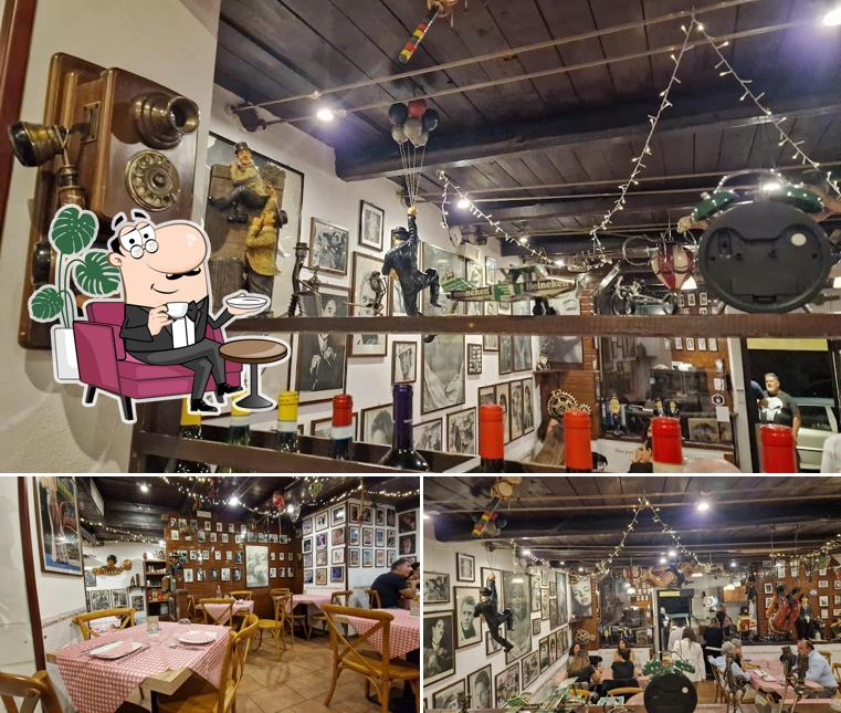 Gli interni di La Braciera