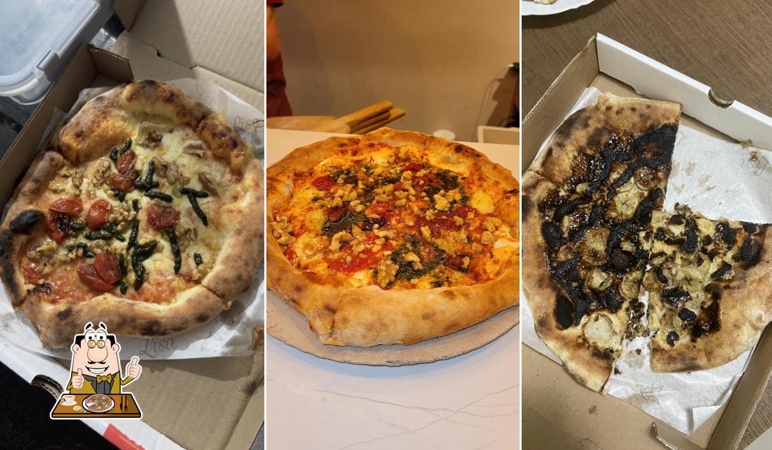 Consiga pizza no Lisa Pizzaria Napolitana
