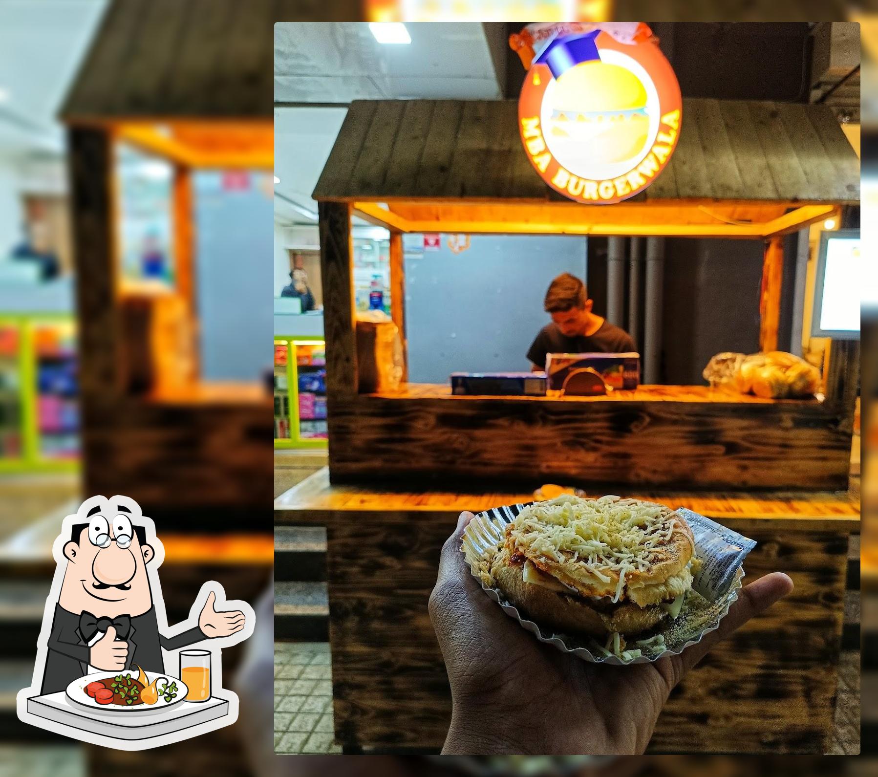 Food at MBA BURGERWALA